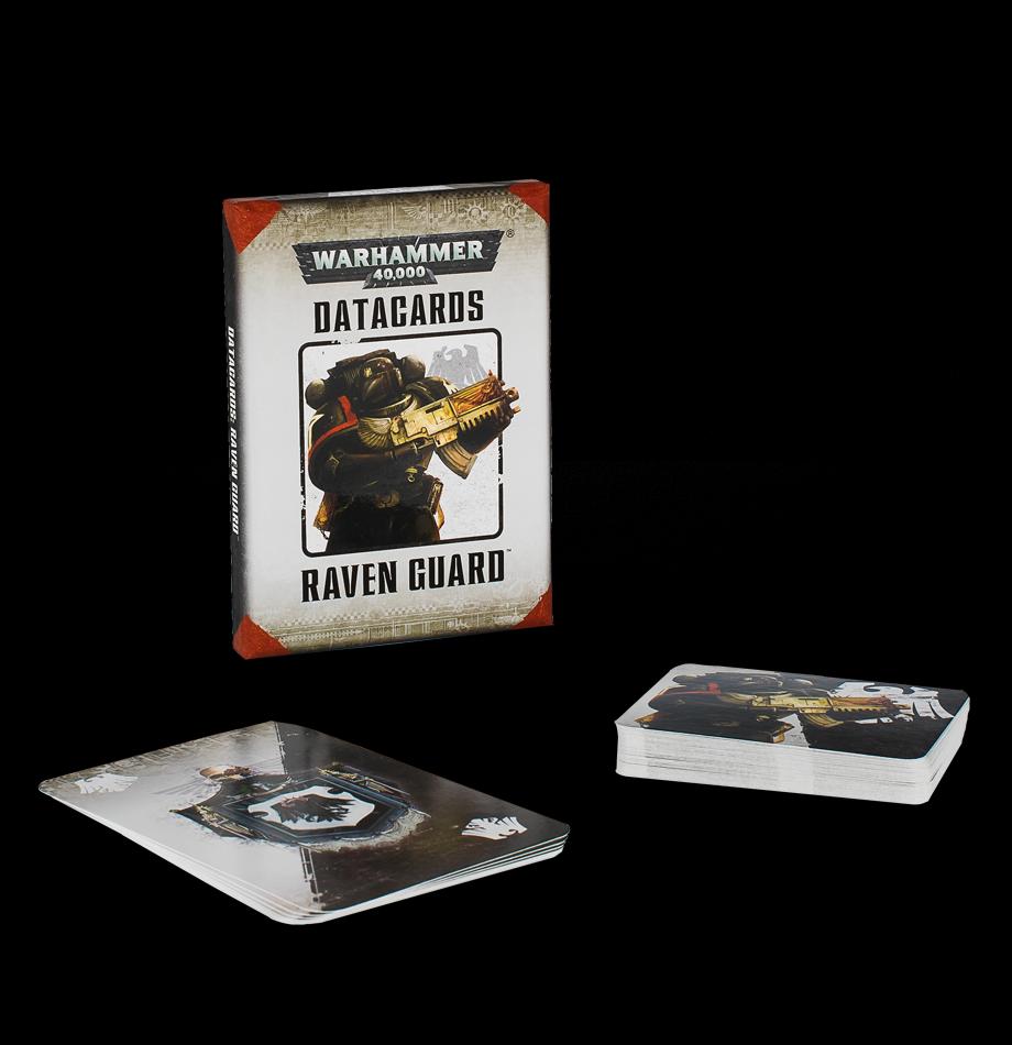 Warhammer 40000 Datacards Raven Guard