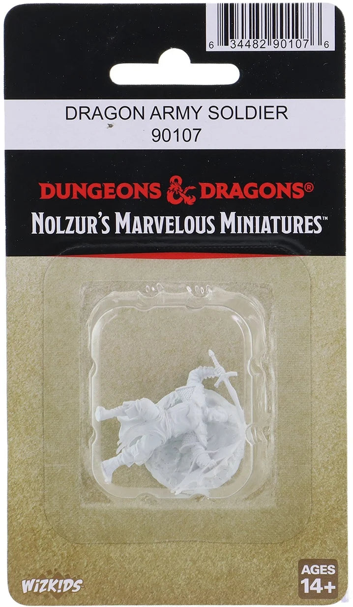 D&D Nolzur's Marvelous Miniatures: Unpainted Minis - Dragon Army Soldier (Wave 23)