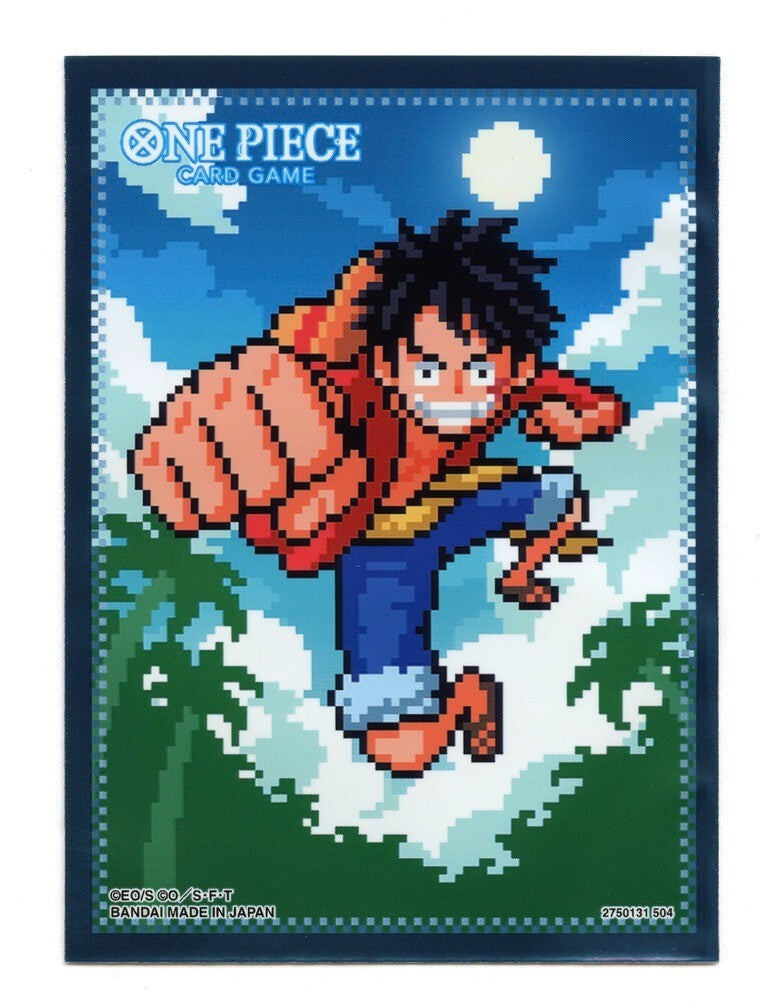 One Piece: Card Sleeves - Pixel Art Luffy (70 ct)