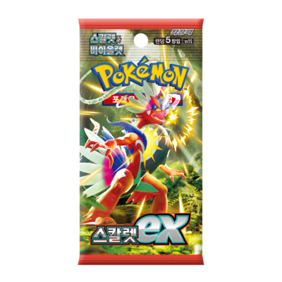 Pokemon: Scarlet ex SV1S - Booster Pack - KOREAN