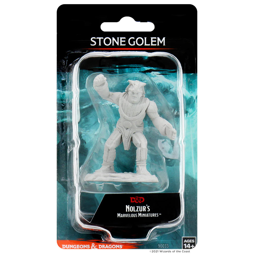 D&D Nolzur's Marvelous Miniatures: Unpainted Minis - Stone Golem (Wave 11)
