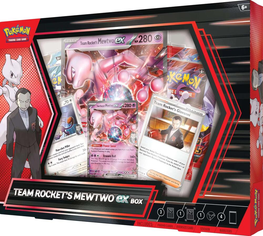 Team Rocket's Mewtwo ex Box - Miscellaneous Cards & Products (MCAP)