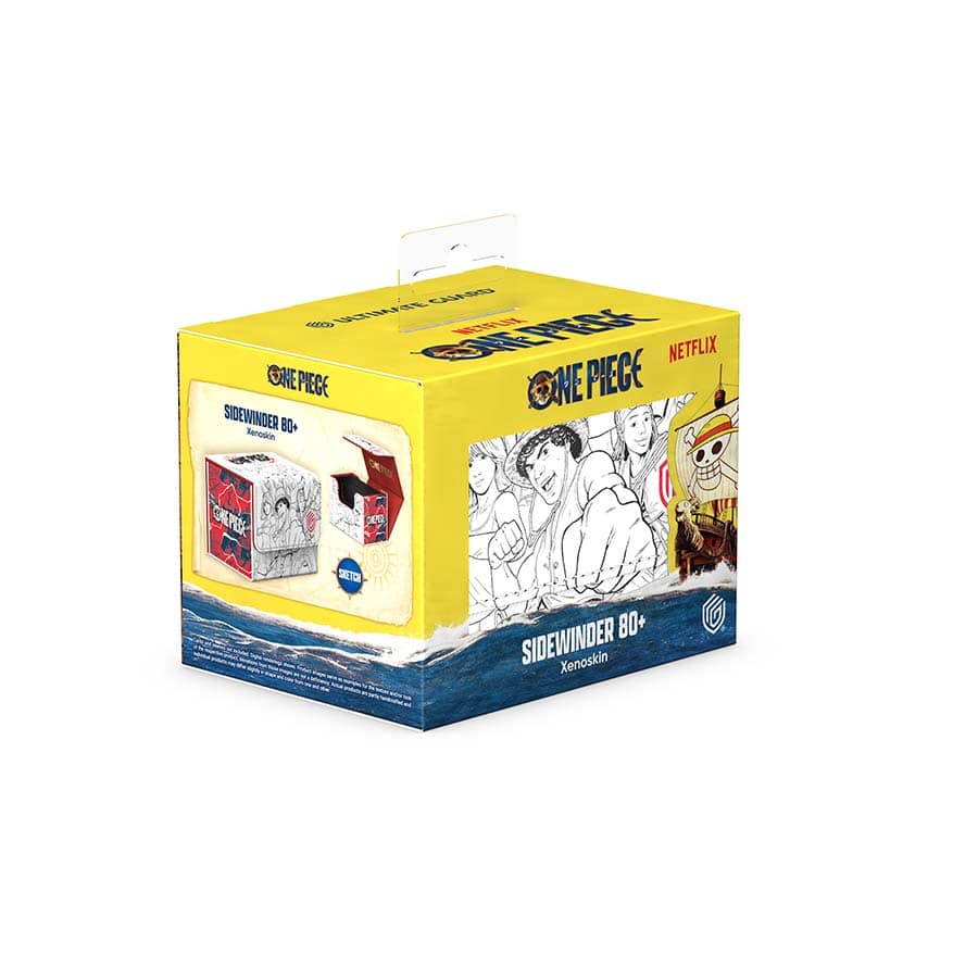 Ultimate Guard: One Piece (Live Action) Sidewinder 80+ Xenoskin [Sketched Straw Hats]