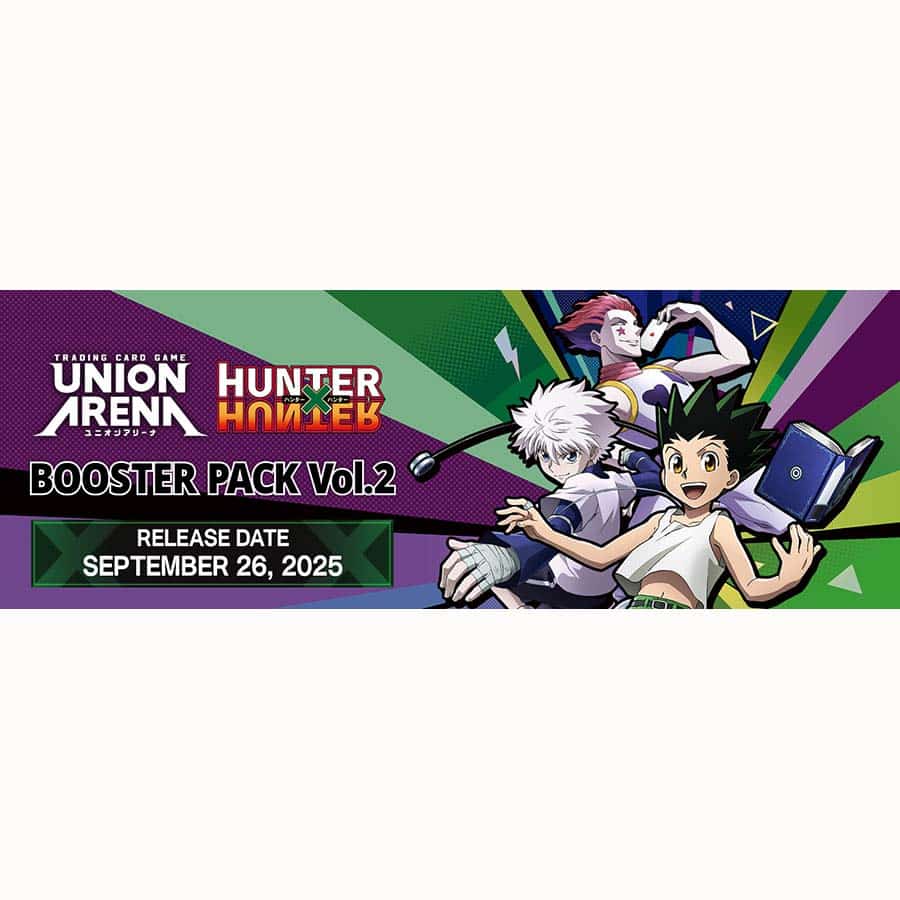 UNION ARENA CARD GAME: BOOSTER PACK: HUNTER X HUNTER VOLUME 2