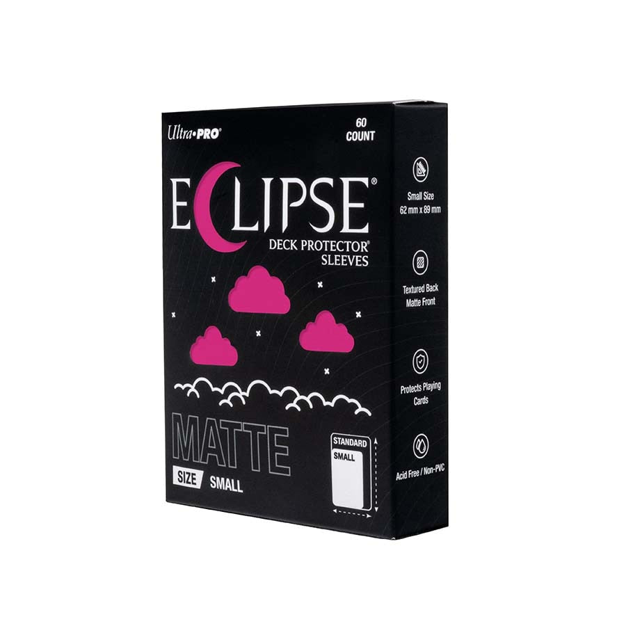 Card Sleeves: UltraPro Eclipse SMALL Matte | Hot Pink (60 ct)