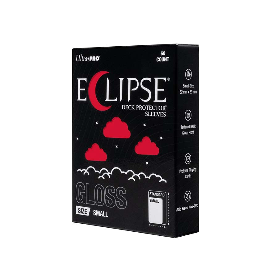 Card Sleeves: UltraPro Eclipse SMALL Gloss | Apple Red (60 ct)