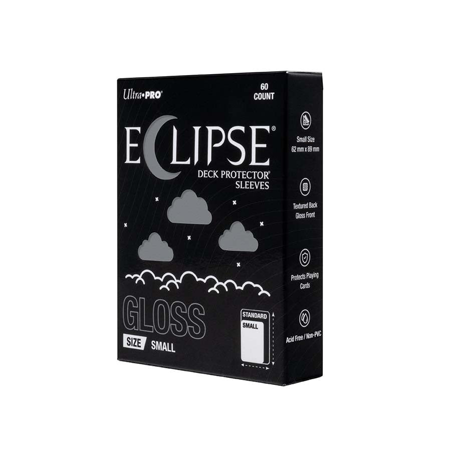 Card Sleeves: UltraPro Eclipse SMALL Gloss | Smoke Grey (60 ct)