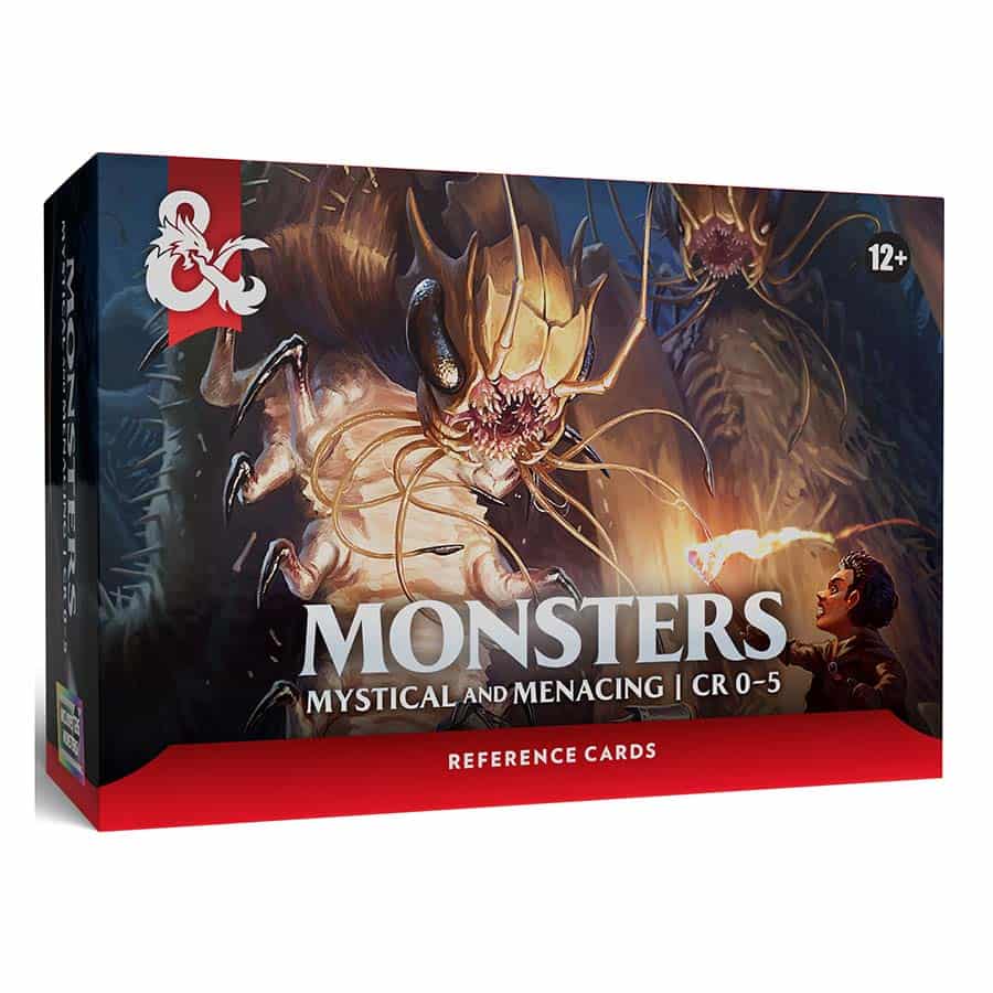 D&D: Reference Cards - Monsters | Mystical and Menacing