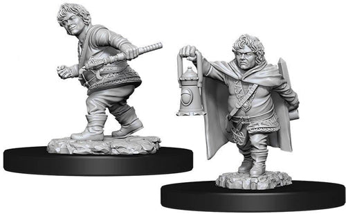 D&D Nolzur's Marvelous Miniatures: Unpainted Minis - Male Halfling Rogue (Wave 11)